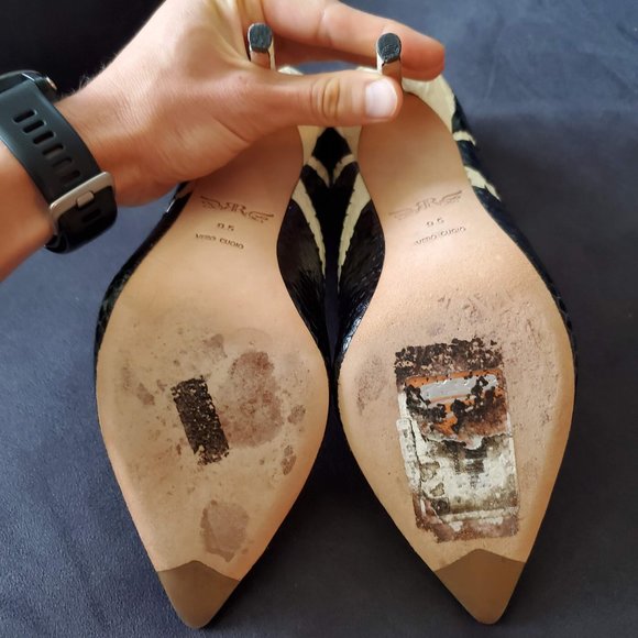 Rachel Roy Alta Patchwork Snake Pump - Picture 8 of 11